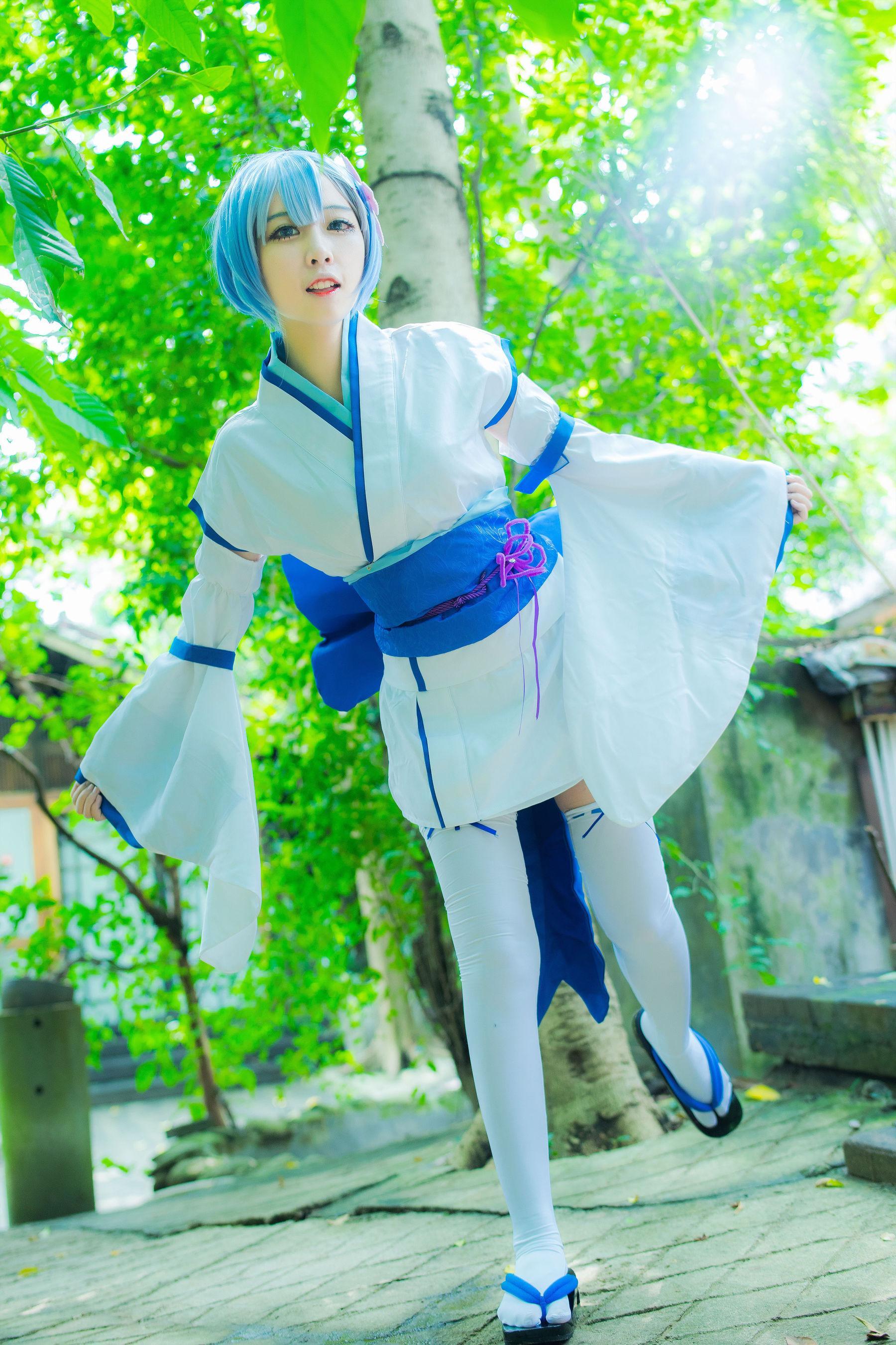 [Cosplay] 二佐Nisa – 蕾姆幼年(8)