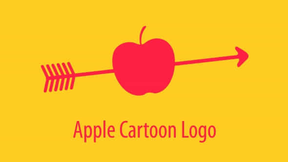 Apple Cartoon Logo - VideoHive 10969790