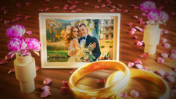 3D Wedding Slideshow Mogrt - VideoHive 50732670