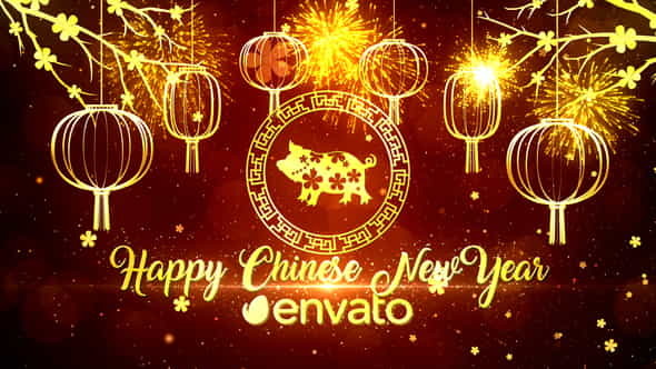 Chinese New Year Wishes - VideoHive 21344961
