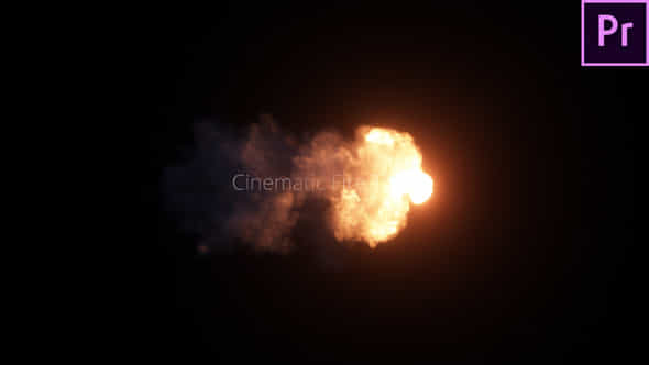 Cinematic Fire Title - VideoHive 25973506