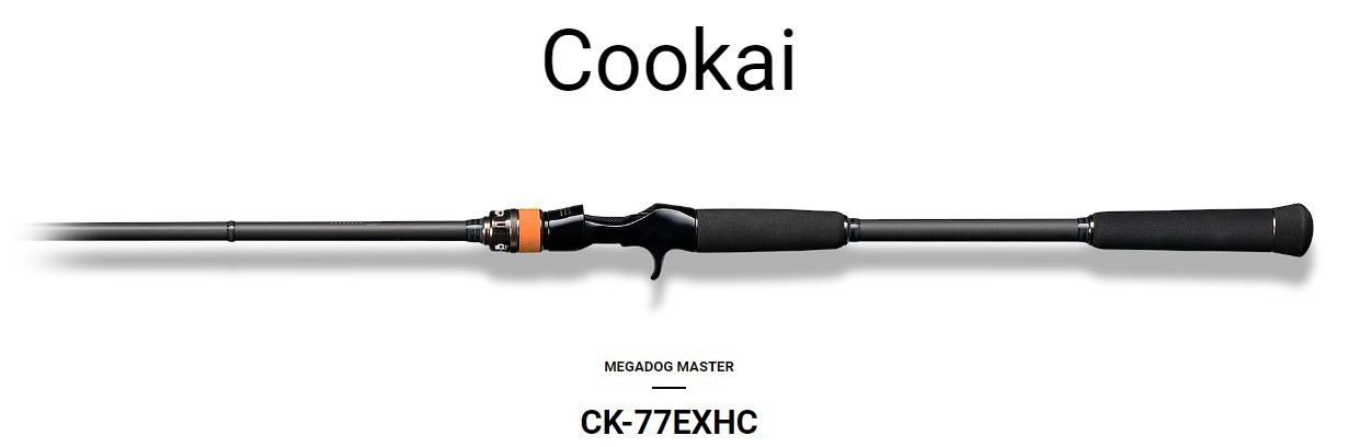 超级炮架Megabass 空海Cookai CK-77EXHC MEGADOG MASTER 海用远抛路亚 