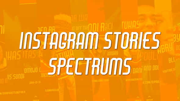 Instagram Stories Spectrums - VideoHive 22930265