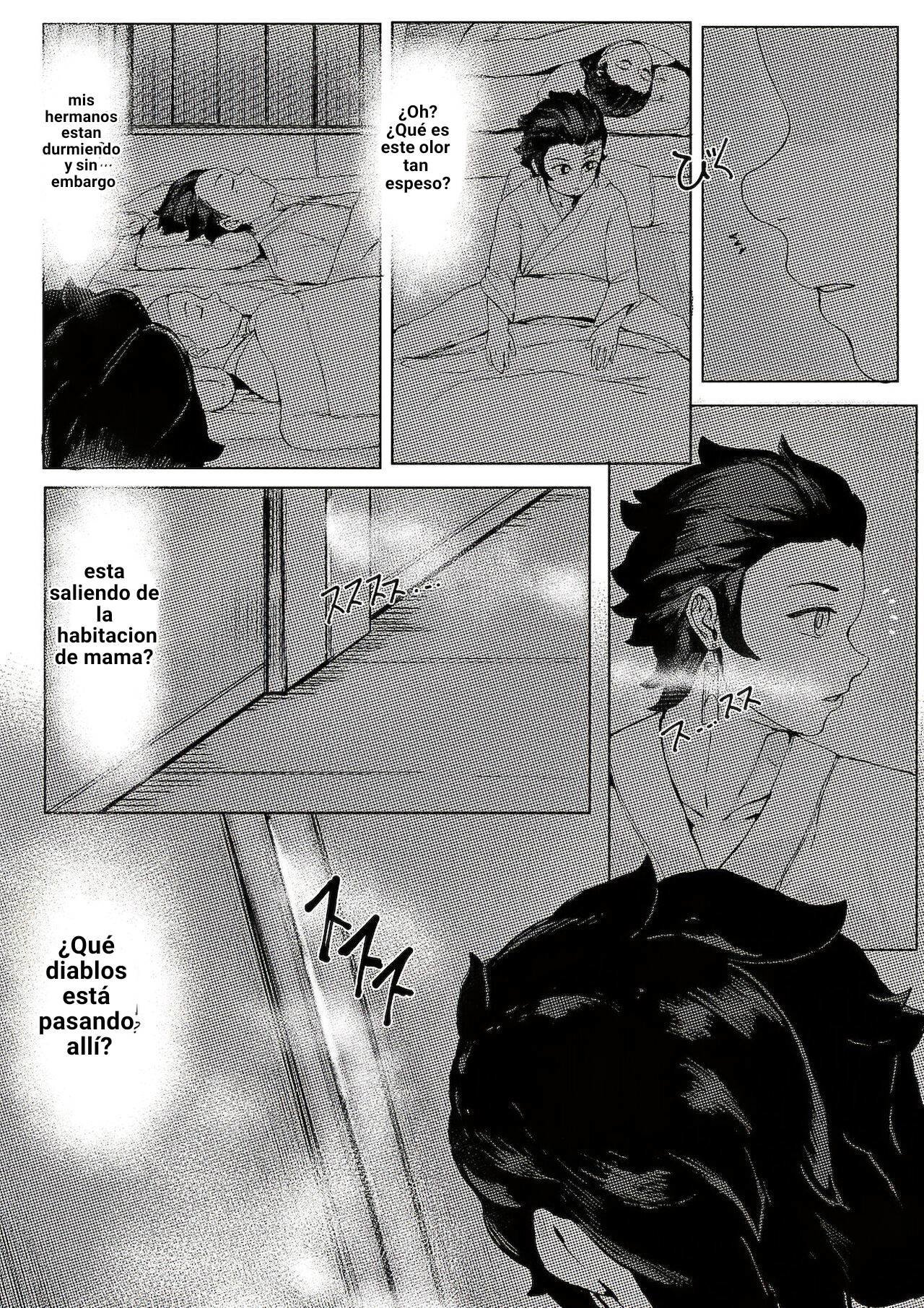 [REDchicken] 3 Tsuki Haha to Watashi (Ue) [Spanish] [El pajero]