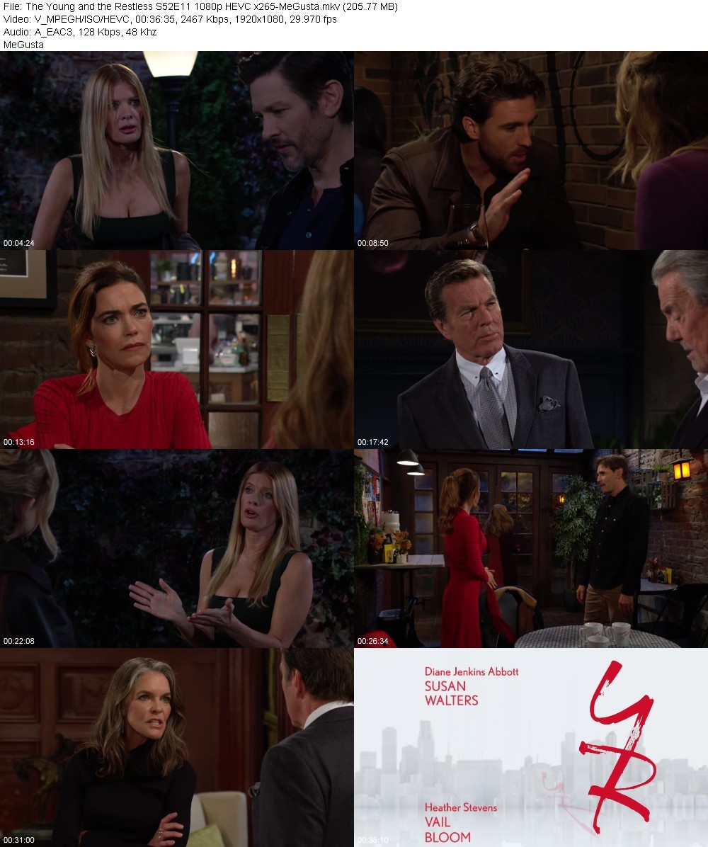 The Young and the Restless S52E11 1080p HEVC x265-MeGusta