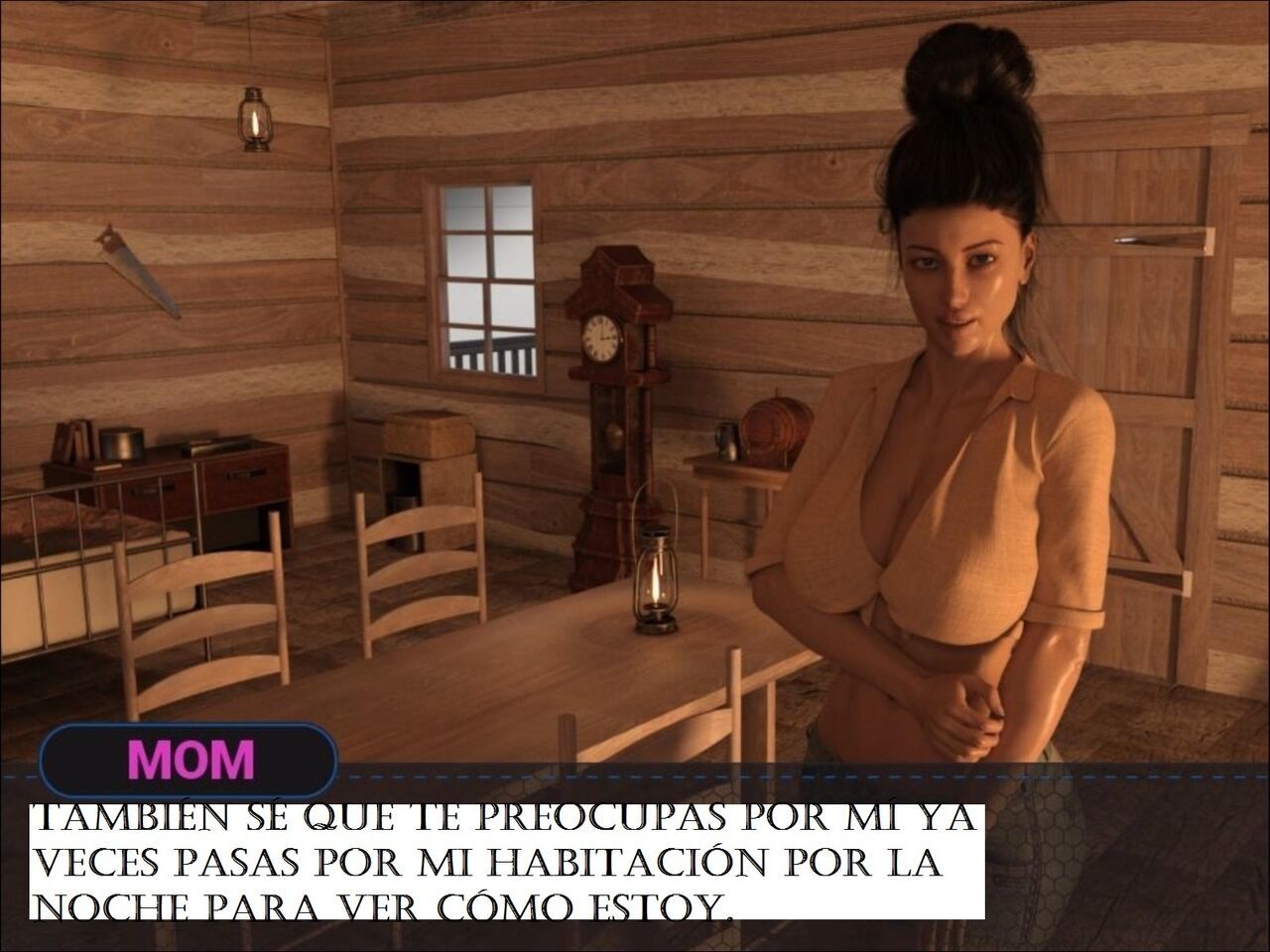 [lewdlab] Mother, burning desire #3 [Spanish] [Mexicano AnonimoPoringa]
