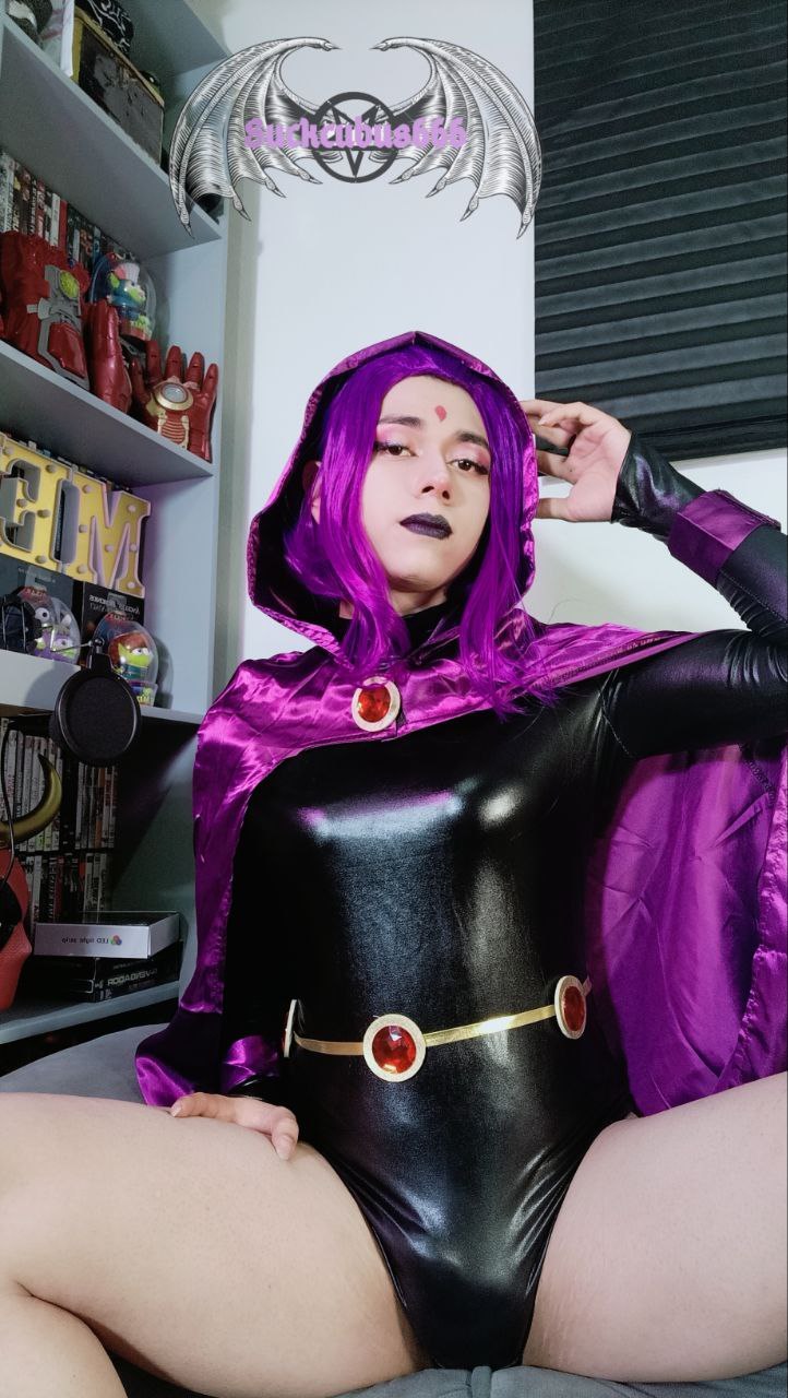 Succubus Trap Boy - Raven