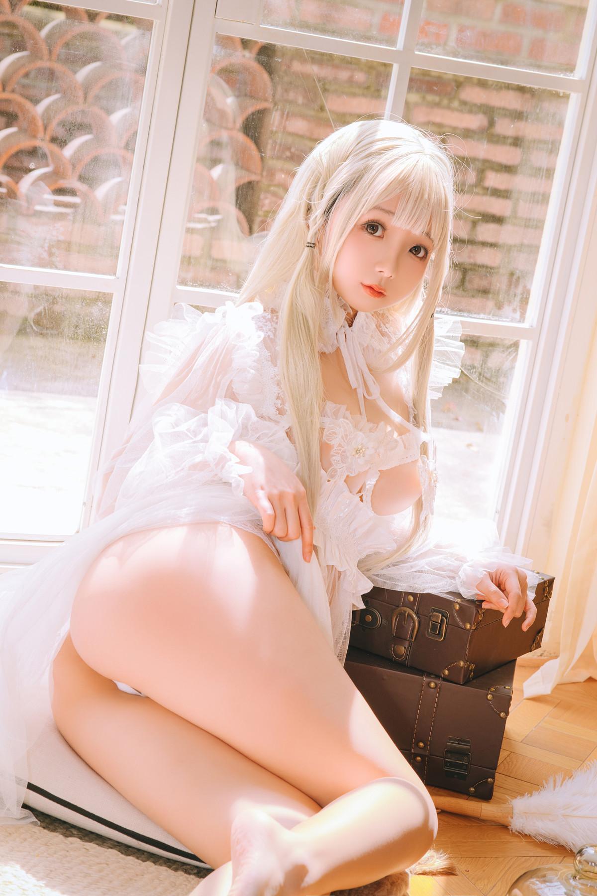 Cosplay Rinaijiao日奈娇 白纱衣 Set.01(37)