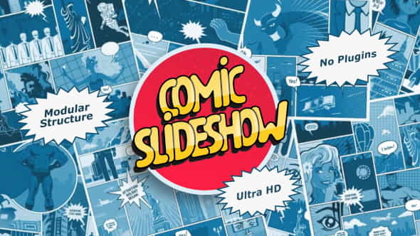Comic Slideshow - VideoHive 21458557