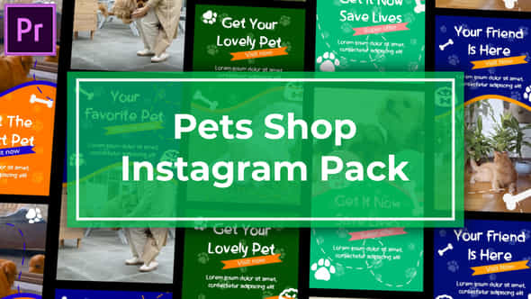 Pets Shop Instagram - VideoHive 47498729