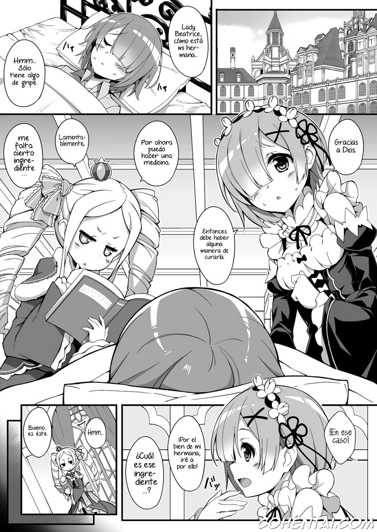 Rem Kara Hajimeru Okusurizukuri (Re:Zero kara Hajimeru Isekai Seikatsu) xxx comics manga porno doujin hentai español sexo 