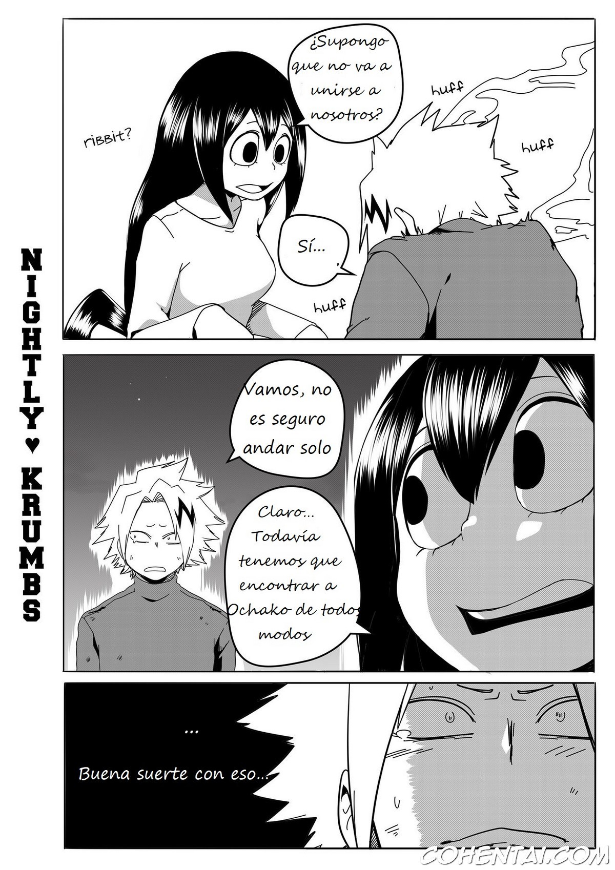 NIGHTLY KRUMBS (Boku no Hero Academia) xxx comics manga porno doujin hentai español sexo 