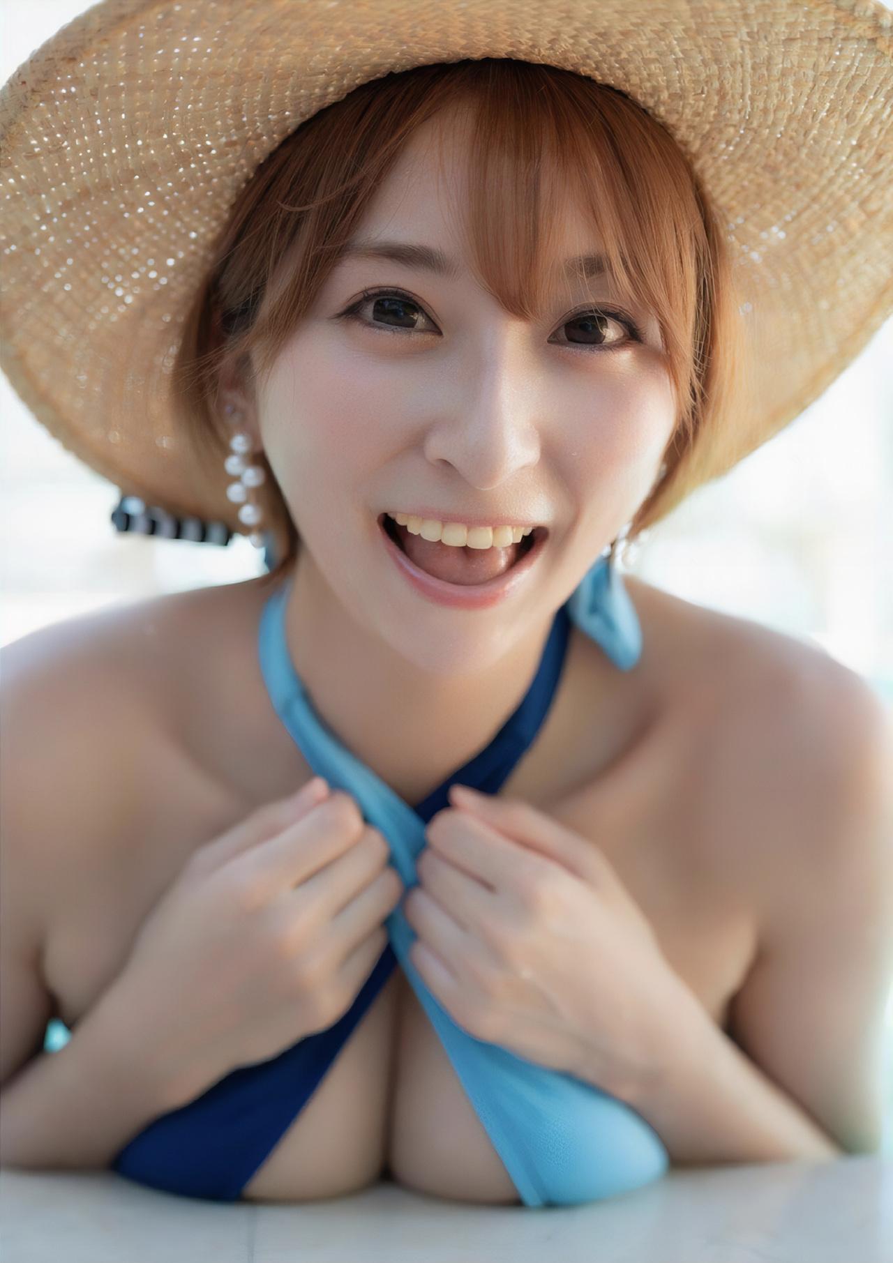 Saki Ogata 緒方咲, 写真集 ‘咲ちぃの長い夏休み Saki’s Long Vacation’ Set.04(40)