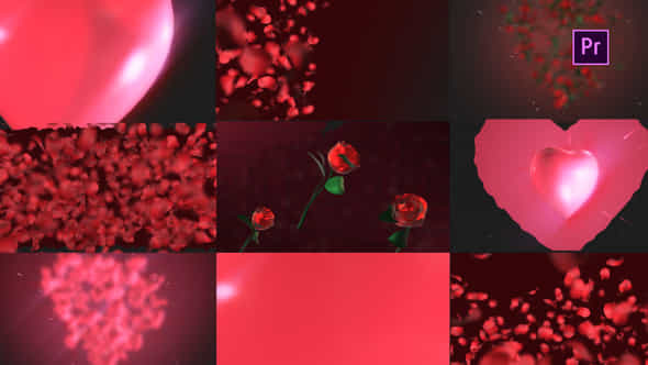 Valentine Transitions Pack - VideoHive 35903281