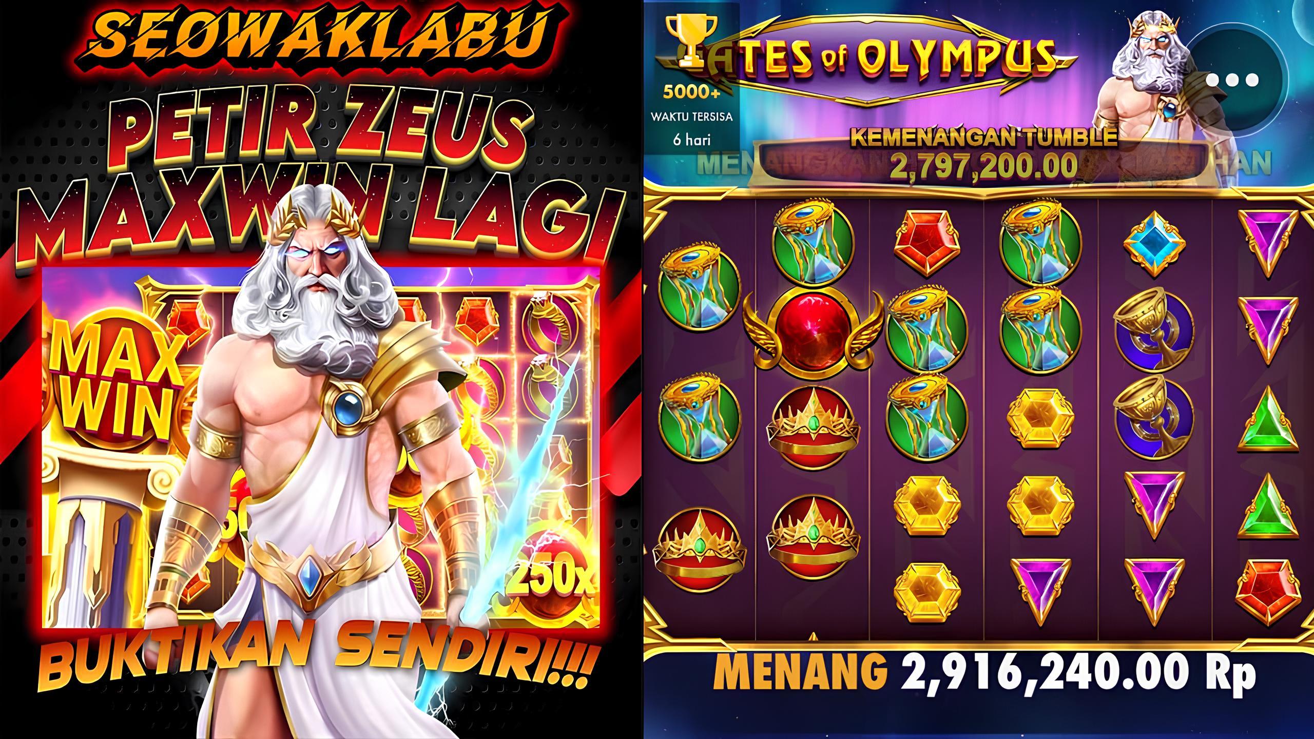 Ojol Auto Tajir! Modal Rp.50 Ribu di Gates of Olympus, Meledak Jadi Rp.250.000.000!