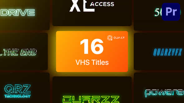 VHS Titles - VideoHive 44942795