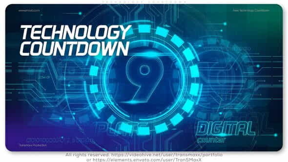 Technology Countdown - VideoHive 26148048