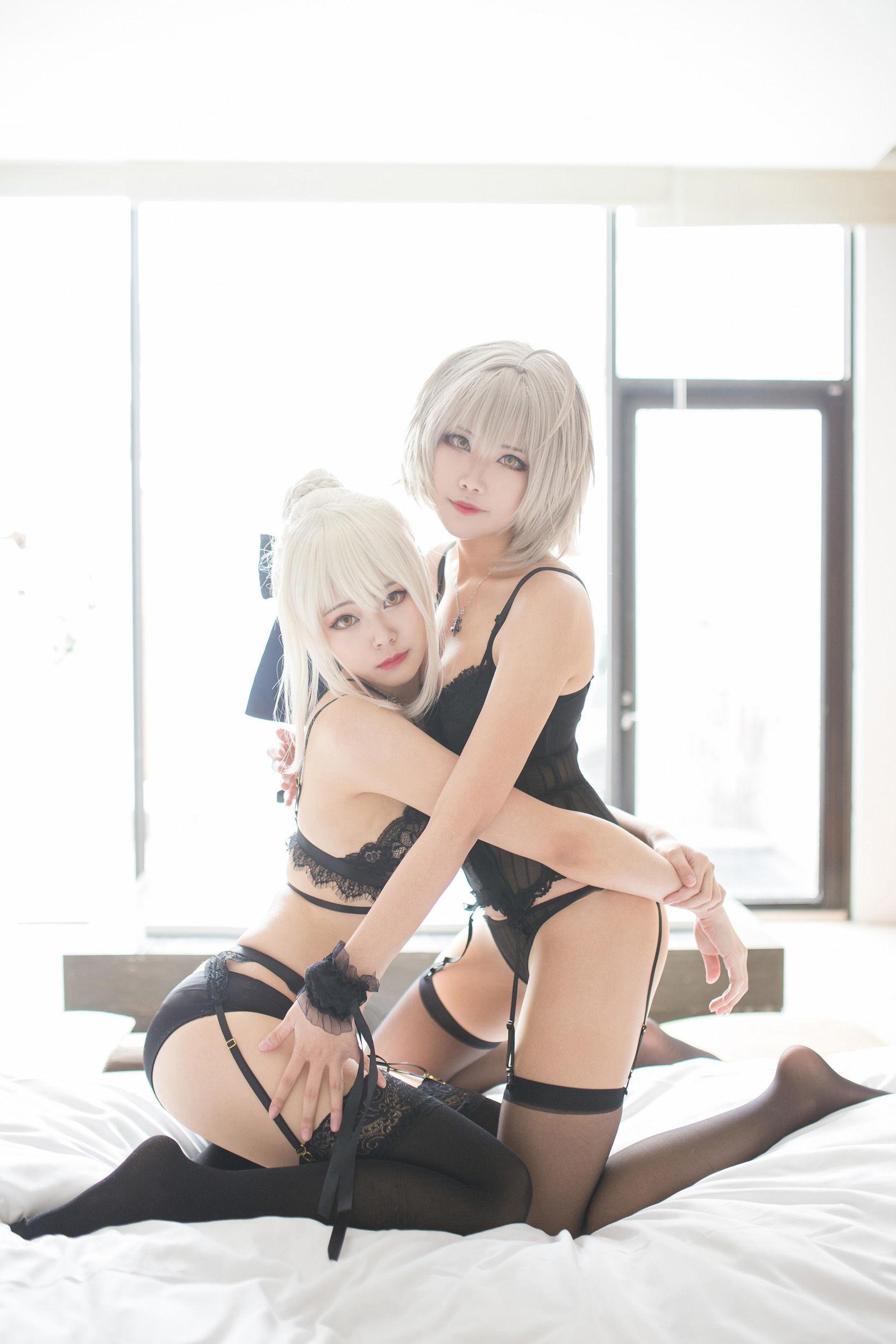 [Cosplay] 萱-KaYa – 黑贞 黑呆毛下着(24)