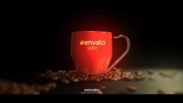 3D Coffee Cup Mockup Logo - VideoHive 33023666