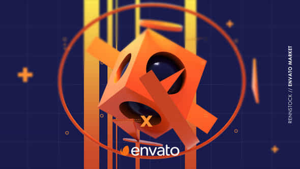 3D Abstract Intro V 06 - VideoHive 49292274