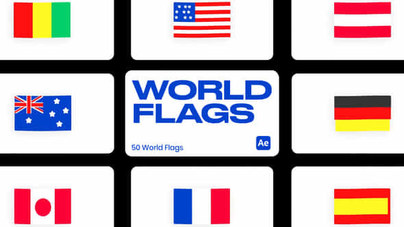World Flags - VideoHive 45737266