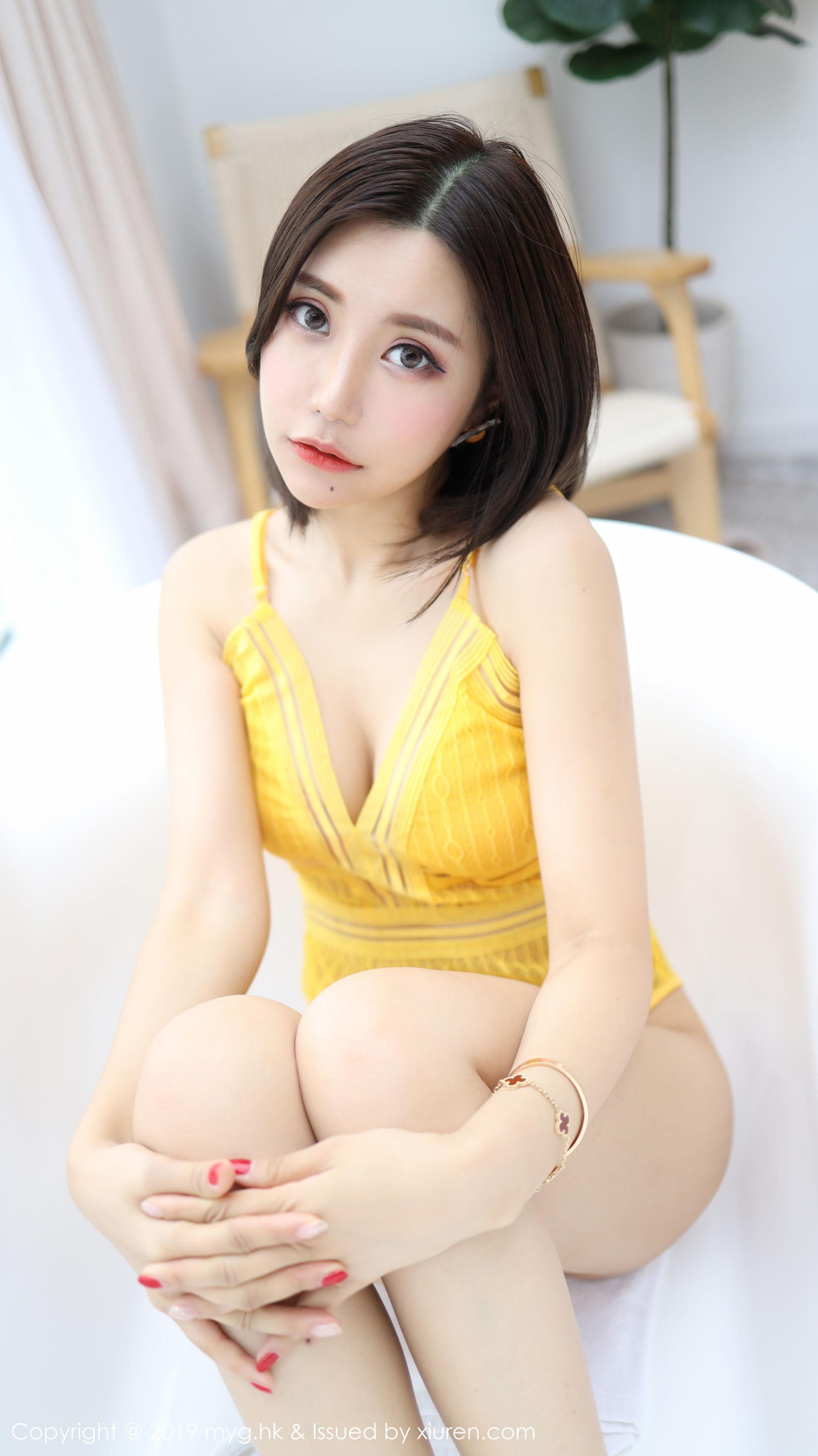 绮里嘉ula《惹火内衣与情趣链条系列》 [美媛馆MyGirl] Vol.380 写真集(45)