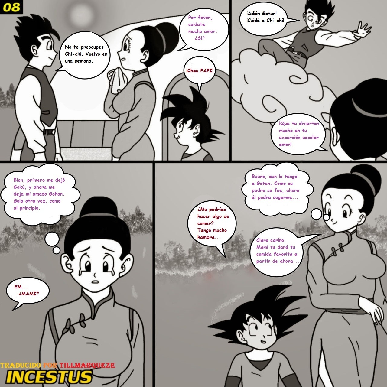 [Incestus] Dragon Ball Z - Mama's Boy II (dragon ball z) [Spanish] [@TillMarqueze]