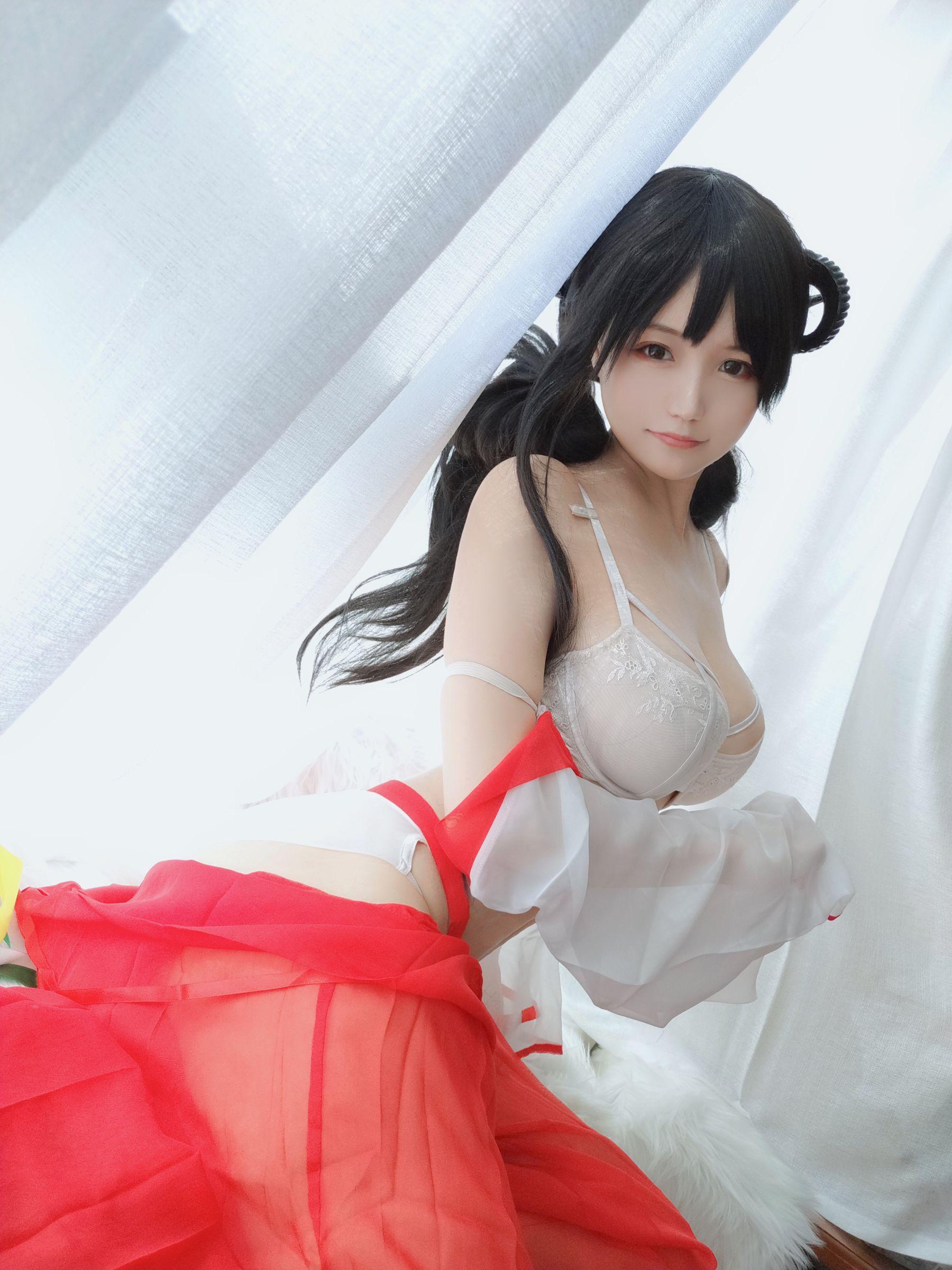 [网红COSER写真] 动漫博主小仓千代w – 巫女DLC 套图(14)