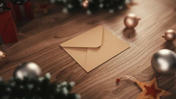 Christmas Letter Opener - VideoHive 25235079