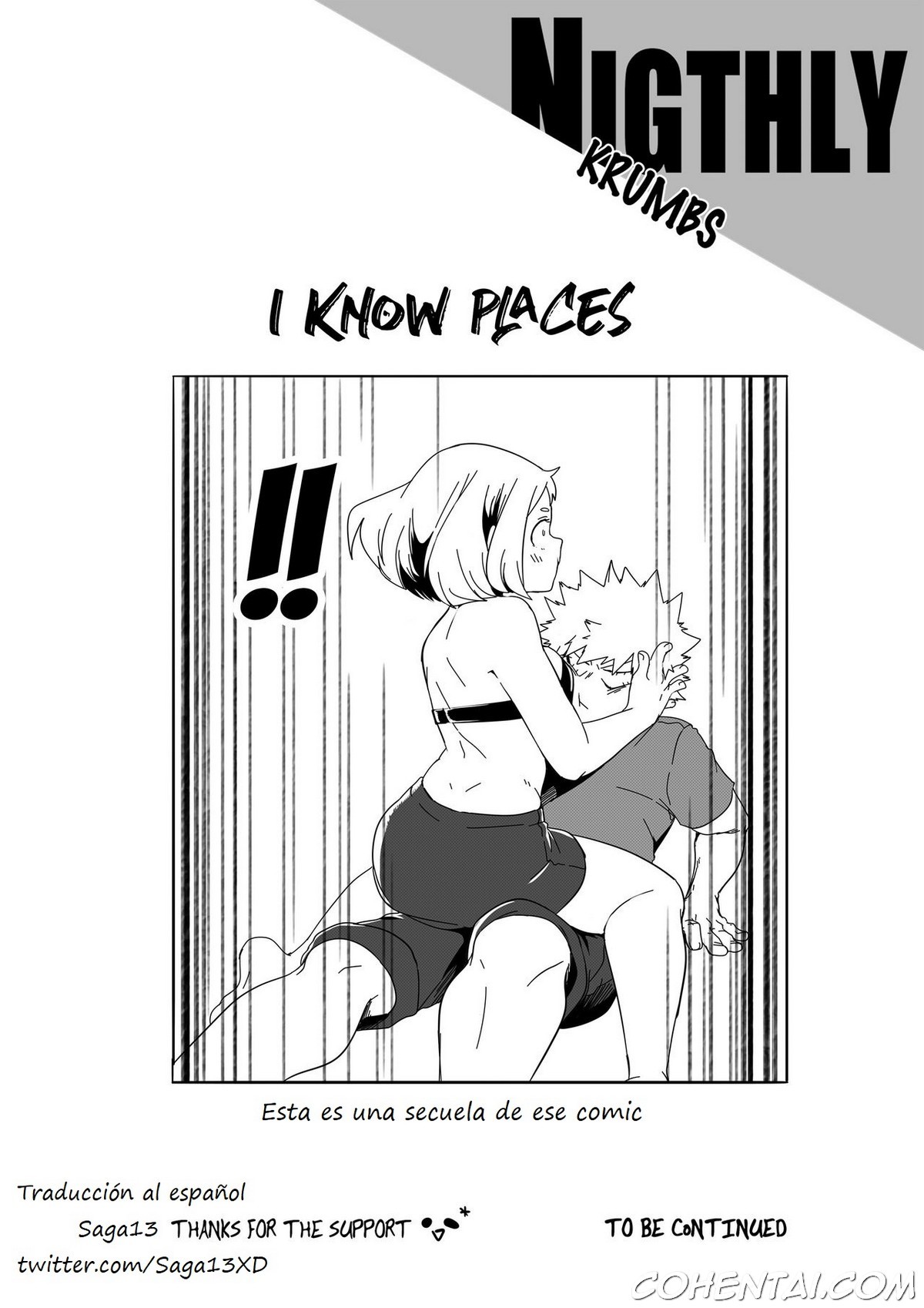 NIGHTLY KRUMBS (Boku no Hero Academia) xxx comics manga porno doujin hentai español sexo 