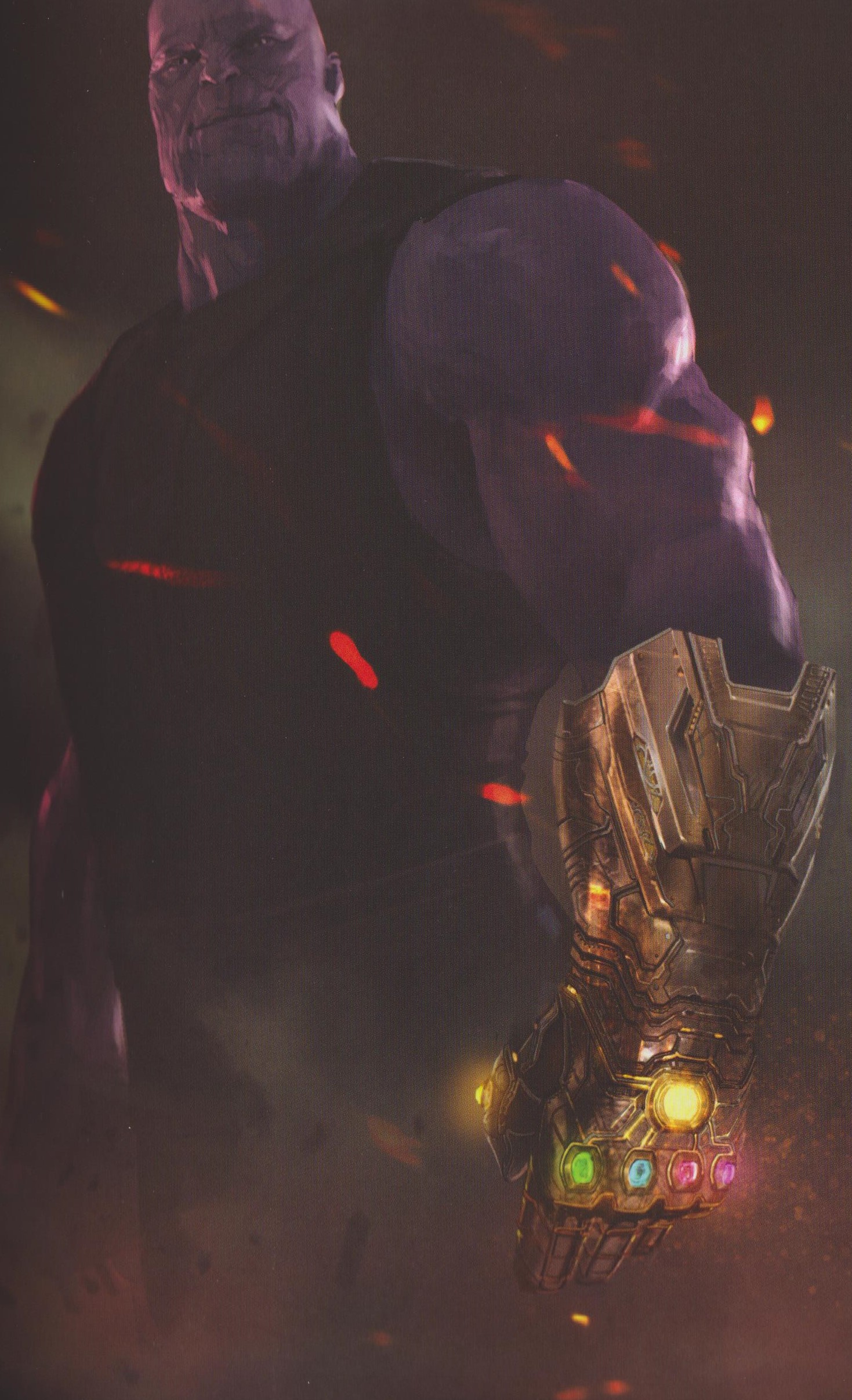 Avengers Infinity War Hi Res Concept Art Reveals Alternate Takes On Thanos Infinity Gauntlet 