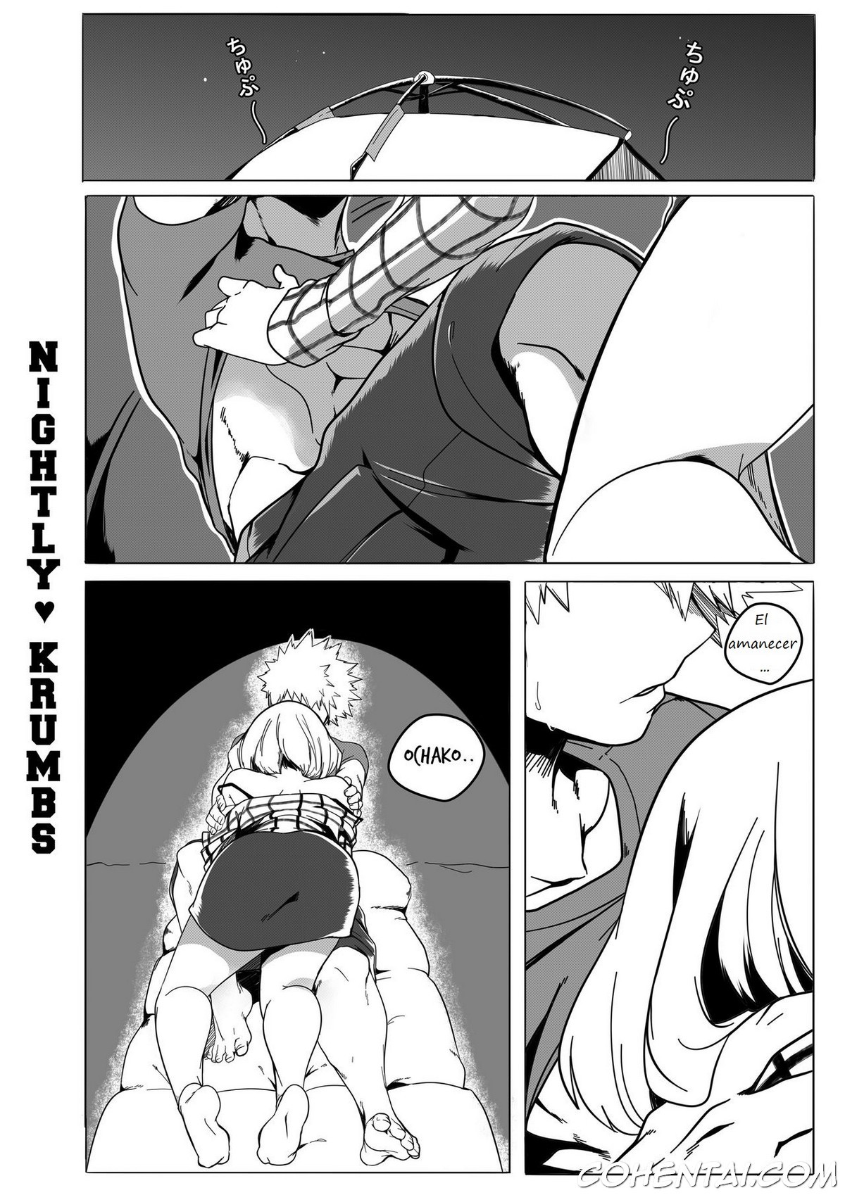 NIGHTLY KRUMBS (Boku no Hero Academia) xxx comics manga porno doujin hentai español sexo 