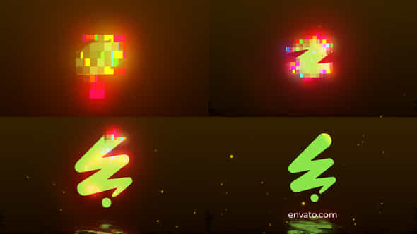 Mosaic Logo Reveal - VideoHive 56367986