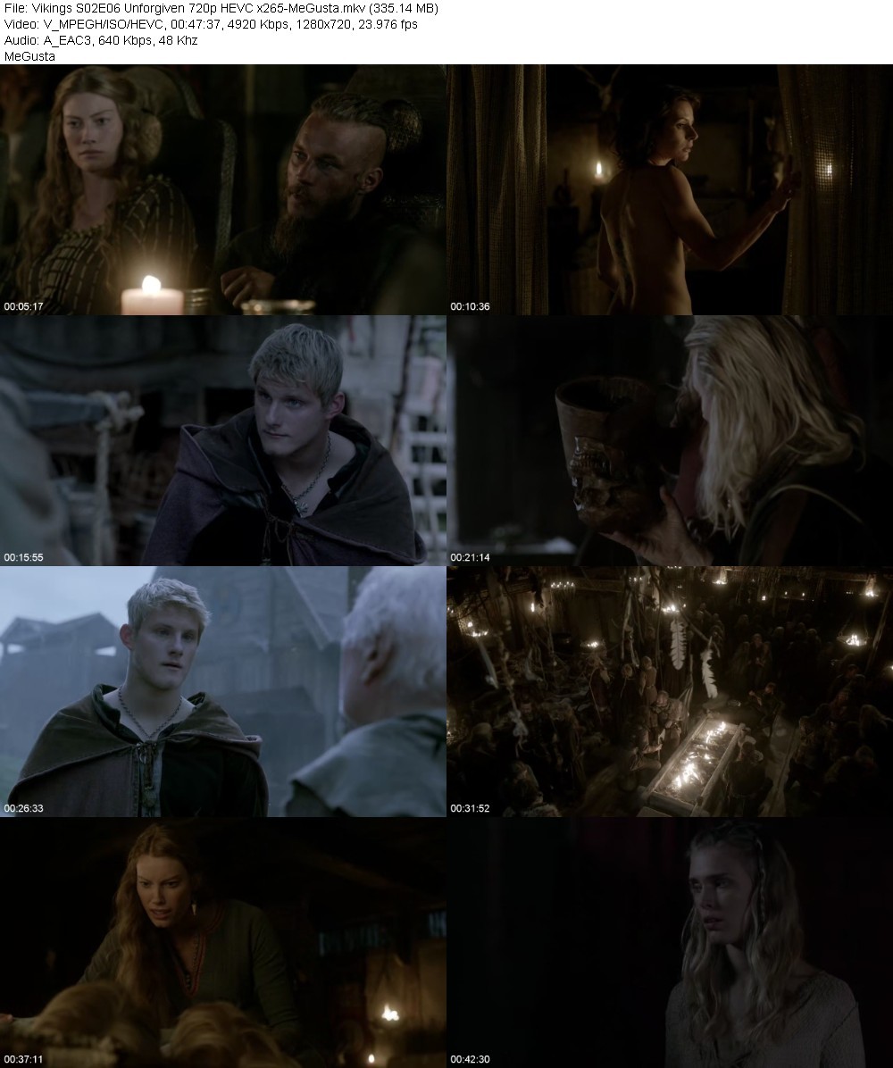 Vikings S02E06 Unforgiven 720p HEVC x265-MeGusta