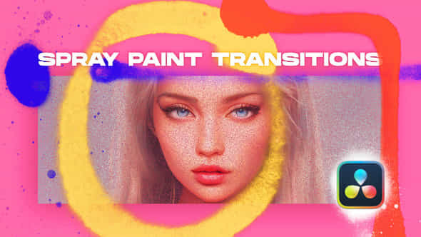 Spray Paint Transitions - VideoHive 46938730
