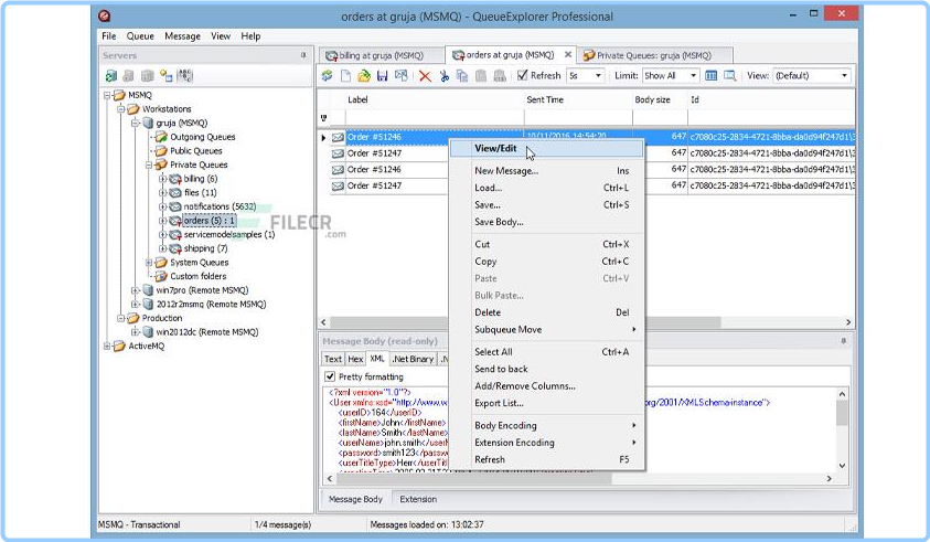 QueueExplorer Professional 5.0.43 EFNhRURD_o