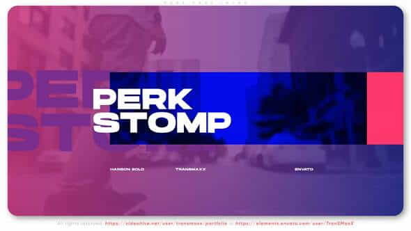 Perk Fast Intro - VideoHive 29102112