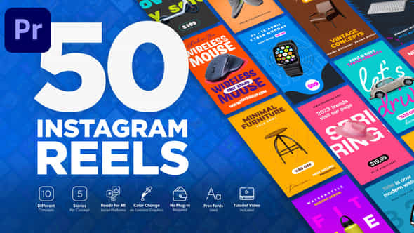 Shopping Instagram Reels - VideoHive 44827510