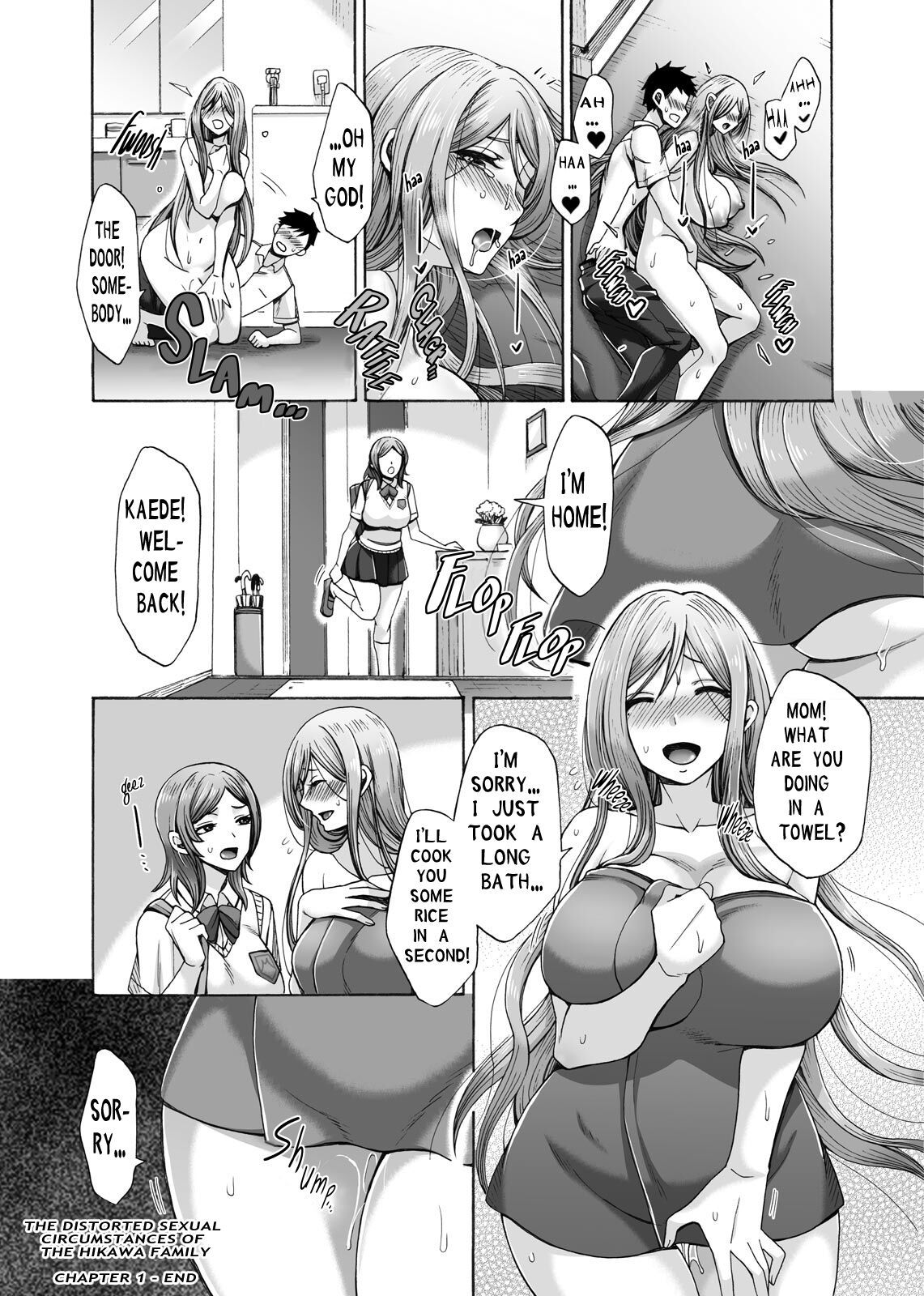 [Tsukishiro Saya] Hikawake no Ibitsu na Seijijou Ch. 1  The Distorted Sexual Circumstances Of The Hikawa Family Chapter 1 [English]