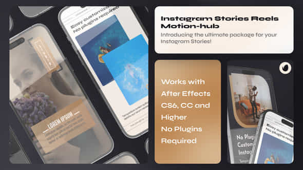 Instagram Vertical Reels Gold - VideoHive 51929984