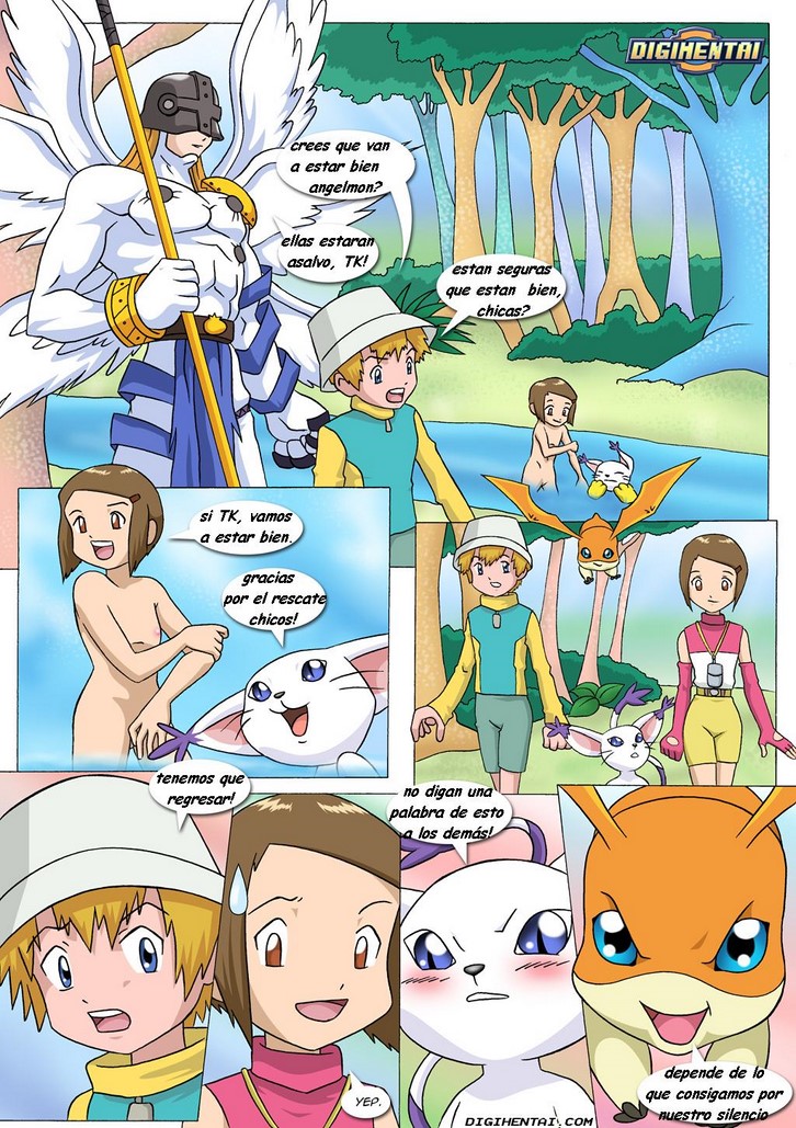 Problemas de virus digimon Palcomix - 9