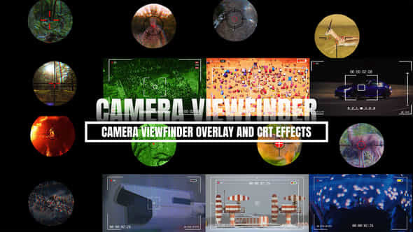 Camera Viewfinder Overlay And Crt Effects - VideoHive 56856350