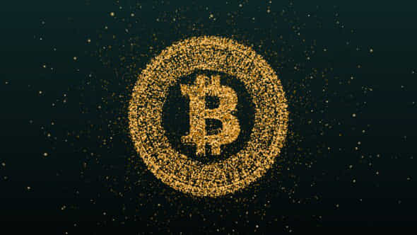 Bitcoin Cryptocurrency Logo - VideoHive 36891406