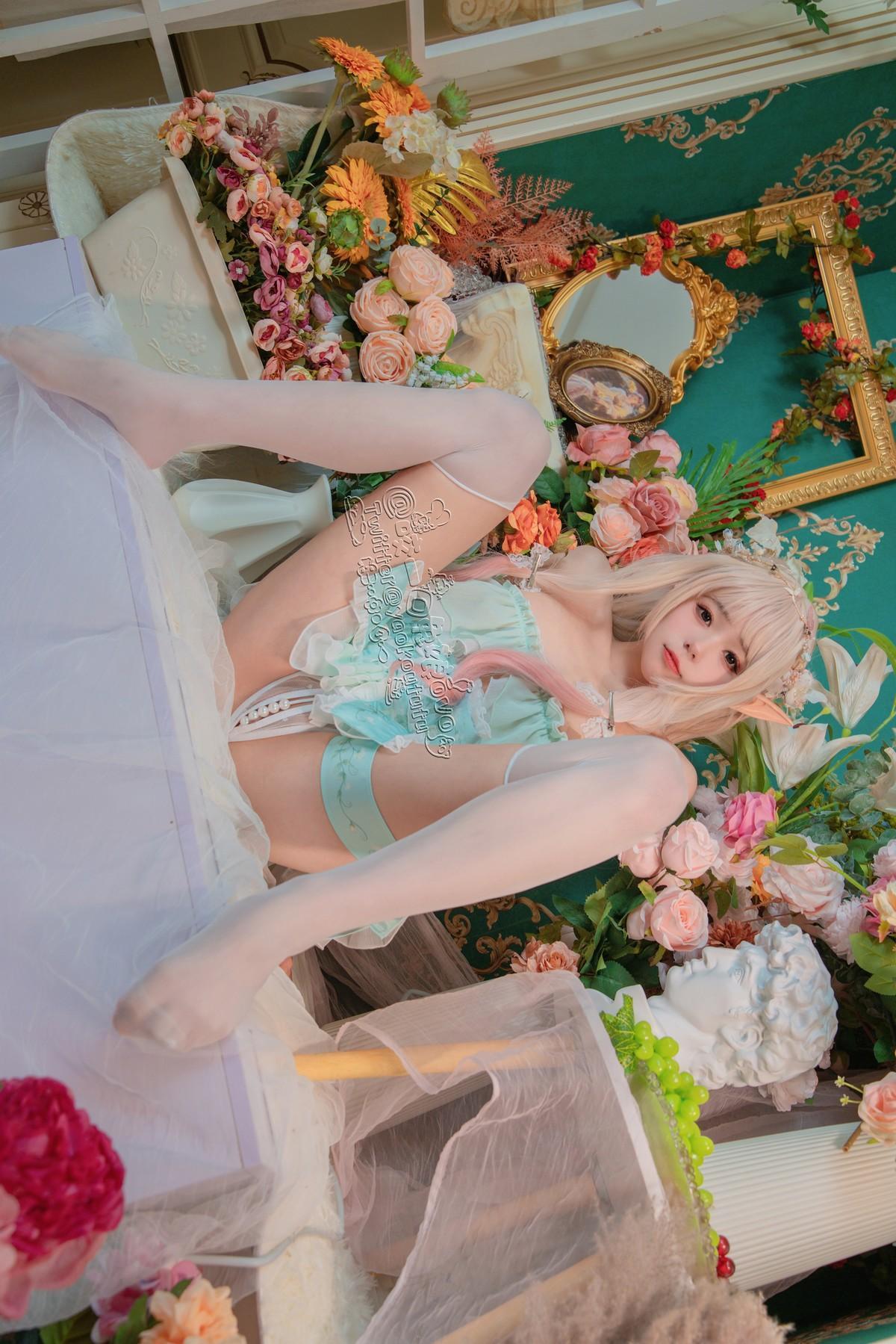 Cosplay 黏黏团子兔 豌豆公主的秘密花房(29)