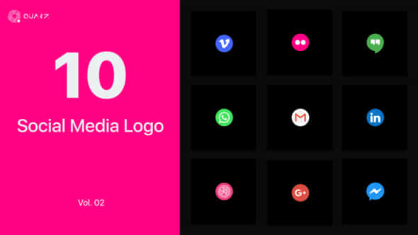 Social Media Logo - VideoHive 45508955