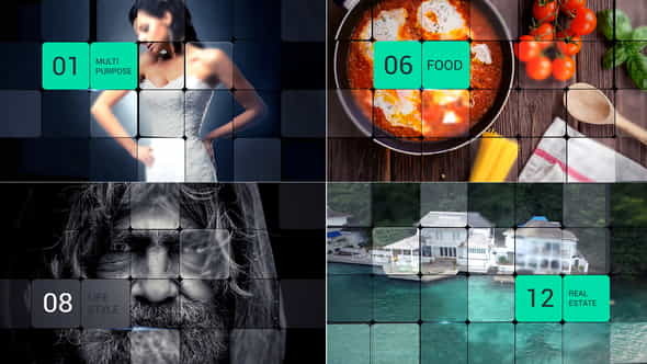 Modern Grid Show - VideoHive 21942047