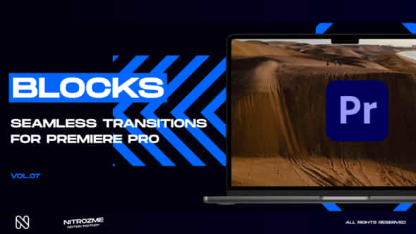 Blocks Transitions Vol 07 For Premiere Pro - VideoHive 50301472