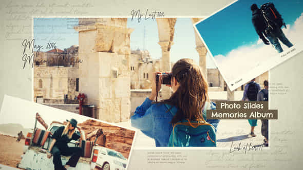 Photo Memories Slideshow Mogrt - VideoHive 37245149