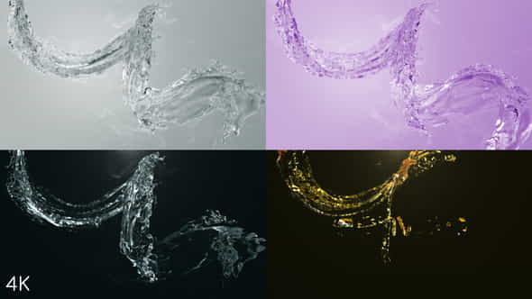 Water Helix Logo - VideoHive 24071274