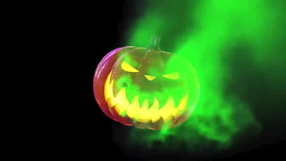 Halloween Pumpkin 4K - VideoHive 24805871